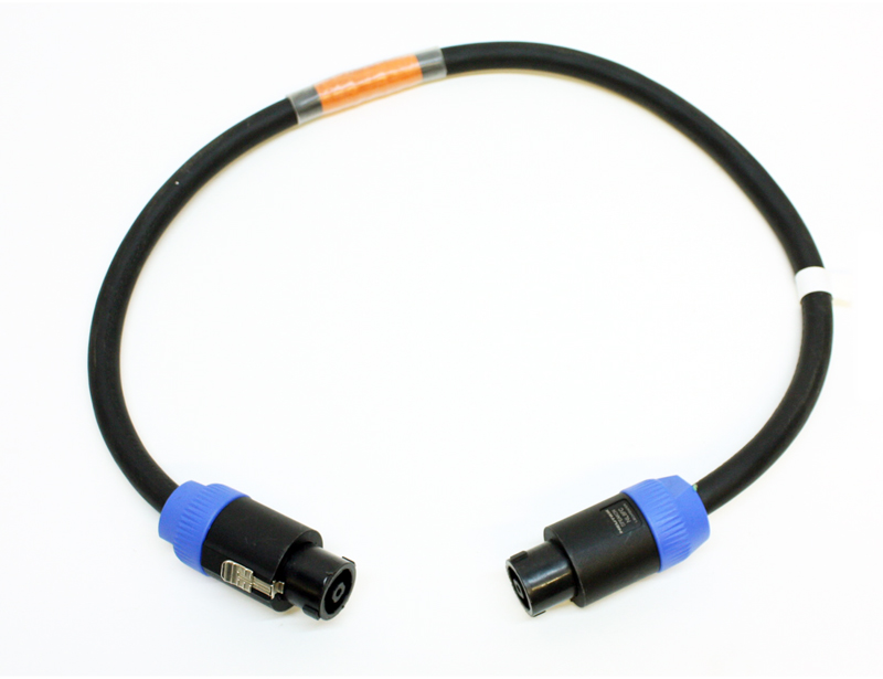 NEUTRIK NL8 SPEAKON JUMPER DAISY CHAIN NL8FC 2 FOOT SUBWOOFER SPEAKER