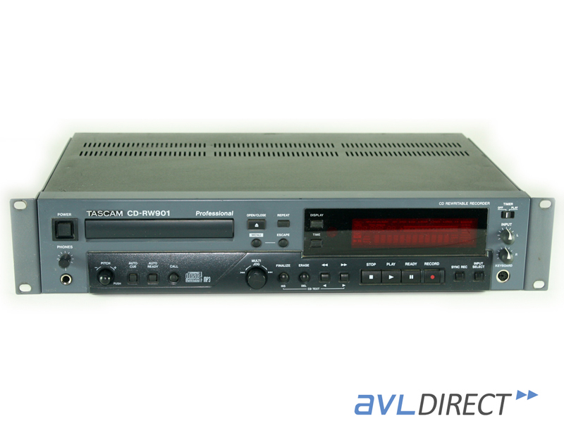 TASCAM CDRW901 PROFESSIONAL CD WRITER RECORDER PLAYER XLR PRO RACK MP3 eBay
